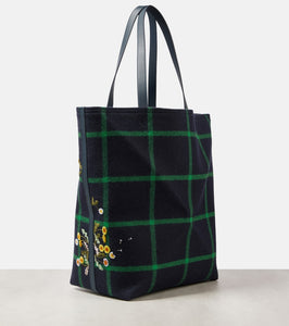 Loewe Bunny XL Puzzle Fold canvas tote bag
