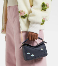 Loewe Puzzle Mini leather shoulder bag