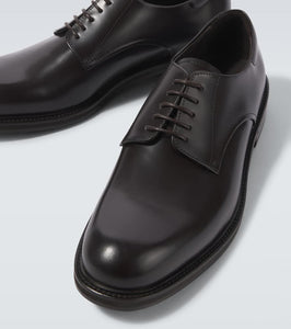 Canali Leather Derby shoes
