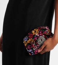 Roger Vivier Efflorescence sequined clutch