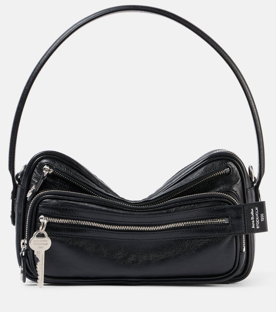 Acne Studios Camero Party leather shoulder bag. Shop Acne Studios Shoulder Bags for women now.