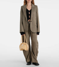 Acne Studios Bowlina Mini leather shoulder bag