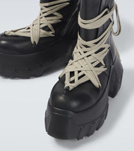 Rick Owens Megalace Mega Tractor lace-up boots