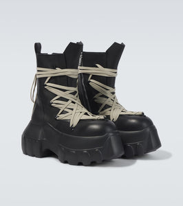 Rick Owens Megalace Mega Tractor lace-up boots