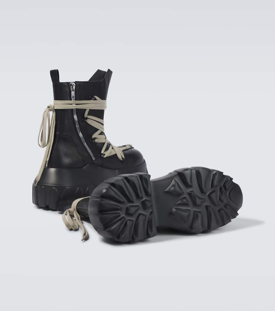 Rick Owens Megalace Mega Tractor lace-up boots