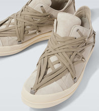 Rick Owens Megalace suede sneakers