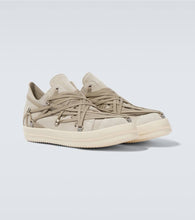 Rick Owens Megalace suede sneakers