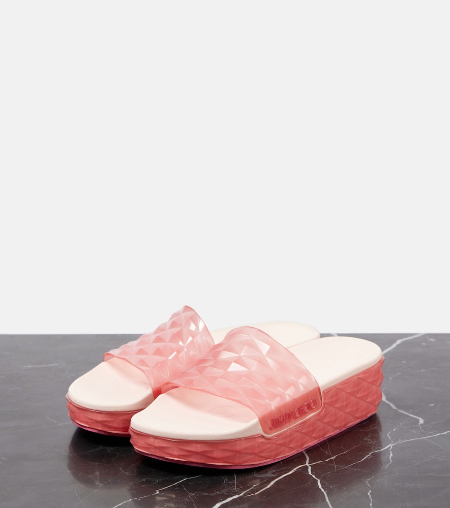 Jimmy Choo Diamond slides