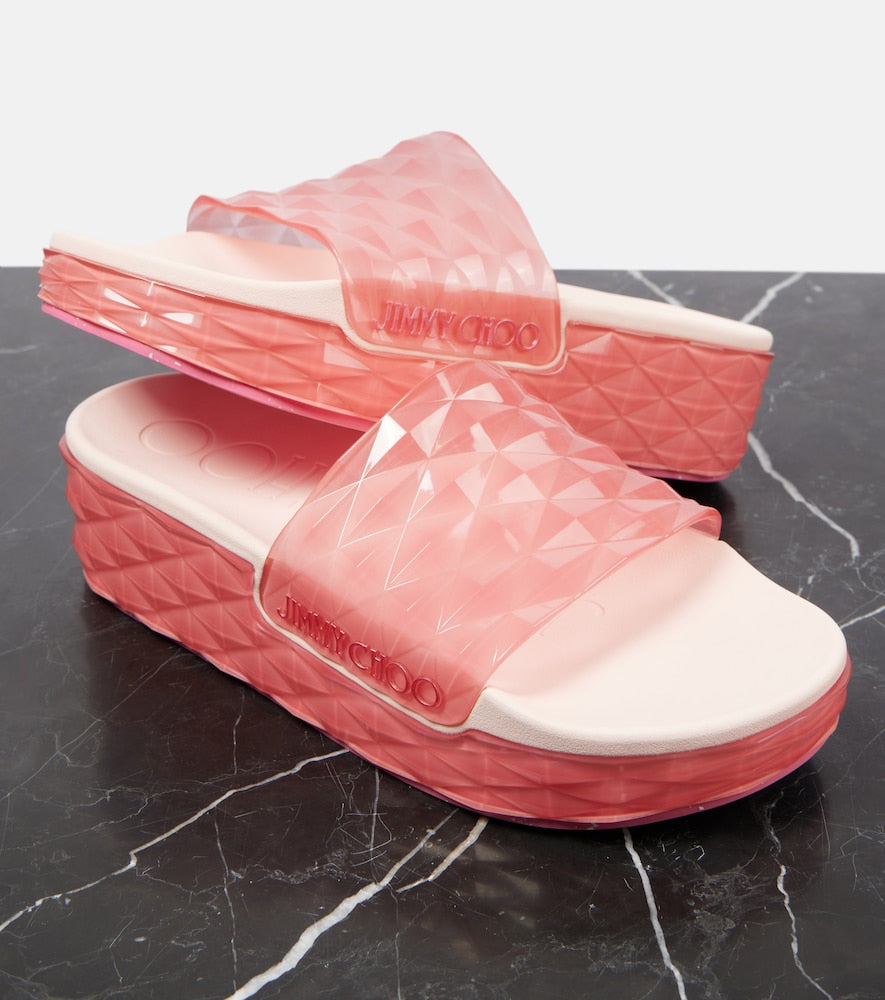 Jimmy Choo Diamond slides