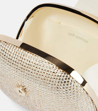 Self-Portrait Bow Small embellished clutch
