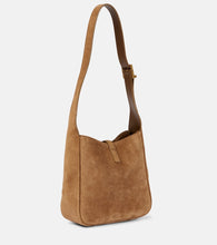Saint Laurent Le 5 √É¬† 7 Supple Baby suede shoulder bag