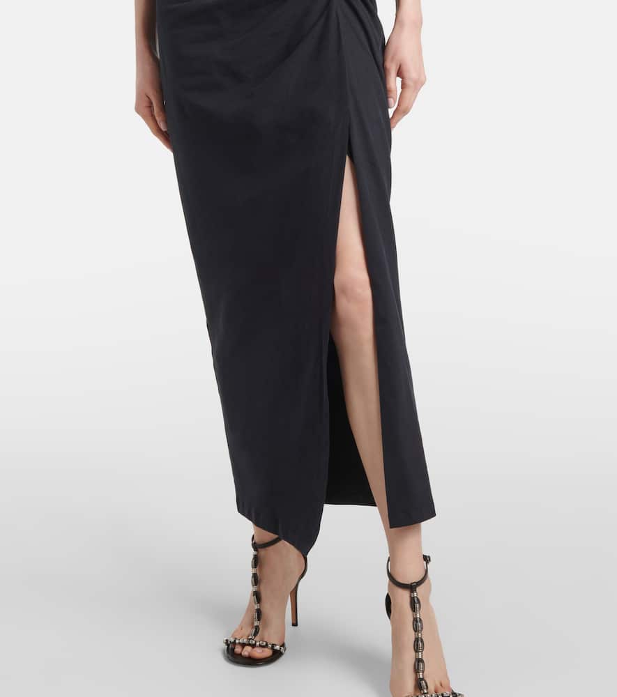 Isabel Marant Nadela cotton jersey maxi dress