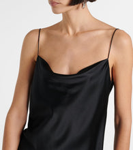Dorothee Schumacher Sense Of Shine draped silk-blend slip dress