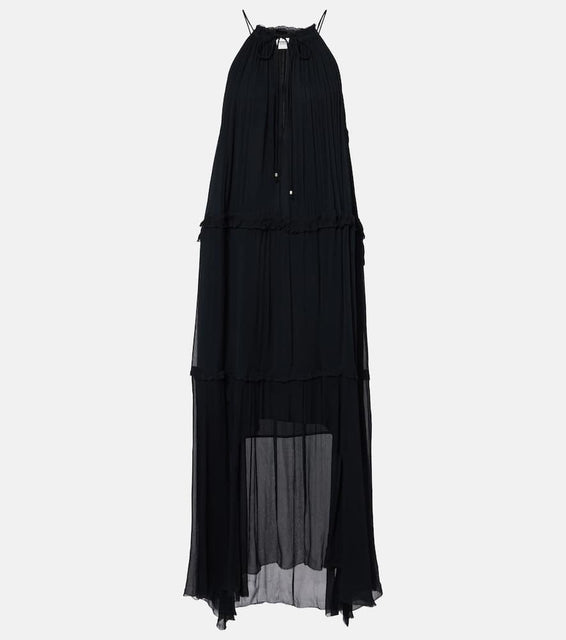 Marant Etoile Alita chiffon midi dress