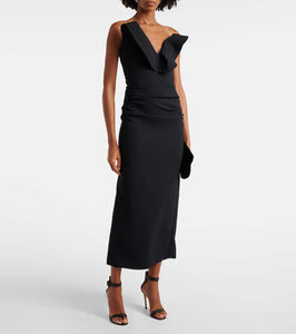 Maticevski Requiem ruffled maxi dress