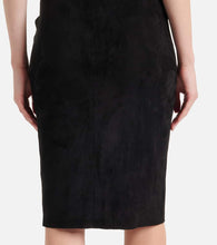Stouls Monica suede midi dress
