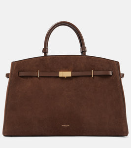 DeMellier Hudson Small suede tote bag. Shop DeMellier Tote Bags for women now.