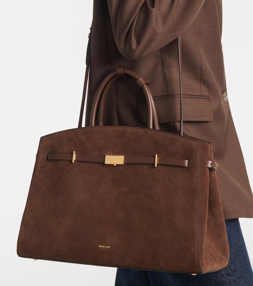 DeMellier Hudson Small suede tote bag