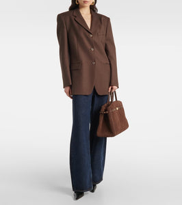 DeMellier Hudson Small suede tote bag