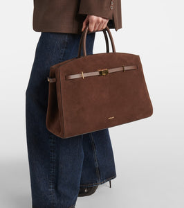DeMellier Hudson Small suede tote bag