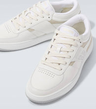Givenchy 4G suede-trimmed leather sneakers