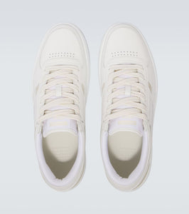 Givenchy 4G suede-trimmed leather sneakers