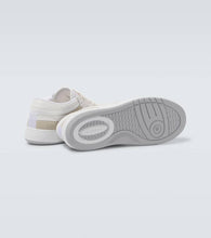 Givenchy 4G suede-trimmed leather sneakers