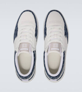 Givenchy G-Move Monogram denim-trimmed sneakers