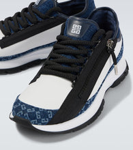 Givenchy Spectre leather-trimmed sneakers