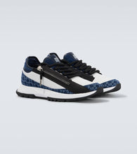 Givenchy Spectre leather-trimmed sneakers
