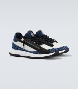 Givenchy Spectre leather-trimmed sneakers
