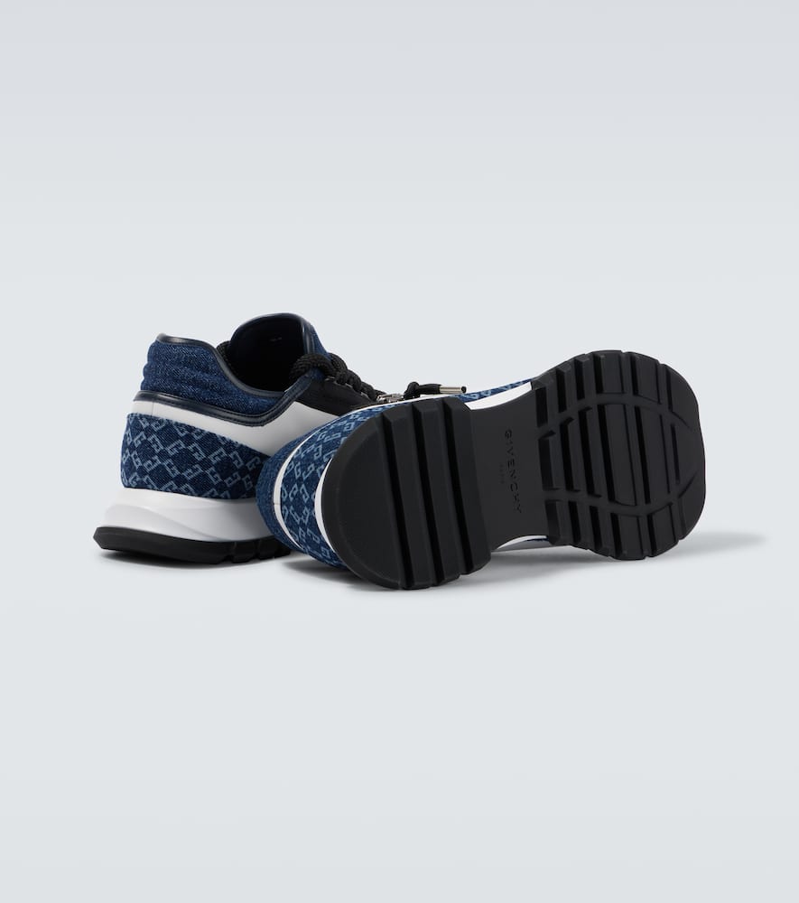 Givenchy Spectre leather-trimmed sneakers