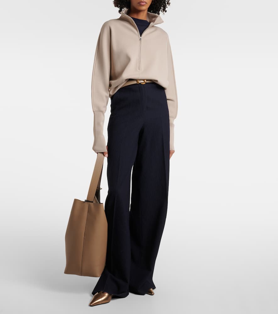 Max Mara Archetipo Large leather tote bag
