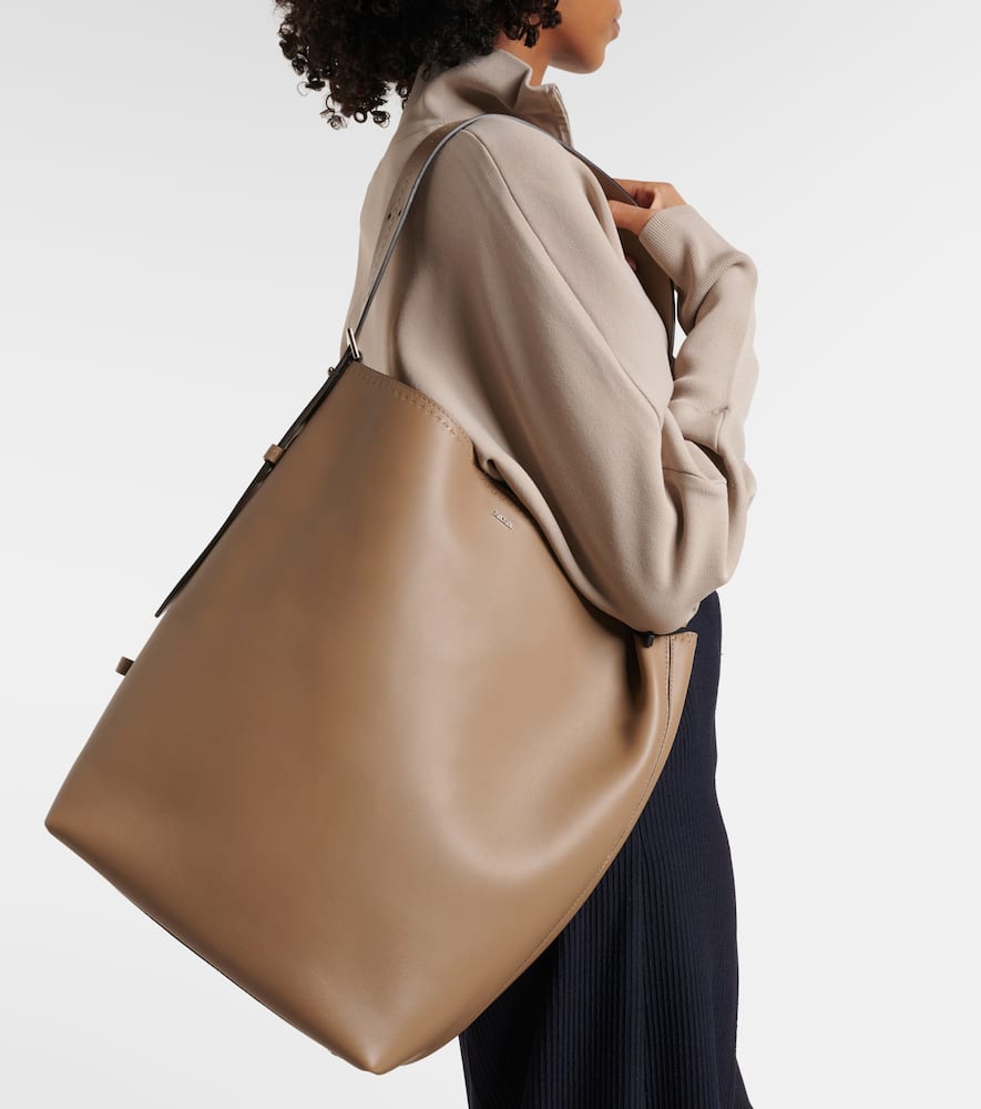 Max Mara Archetipo Large leather tote bag