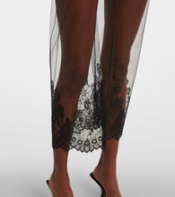 The Attico Sheer lace bodysuit