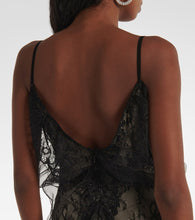 The Attico Sheer lace bodysuit