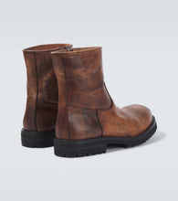 Acne Studios Leather biker boots