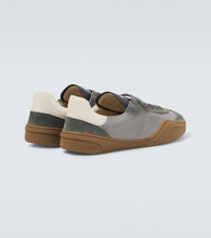 Acne Studios Bars M suede and leather sneakers