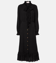 Valentino Silk georgette midi dress