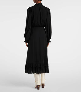 Valentino Silk georgette midi dress