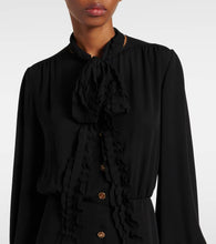 Valentino Silk georgette midi dress