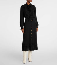 Valentino Silk georgette midi dress