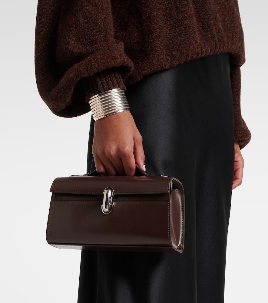 Savette Symmetry Pochette leather tote bag