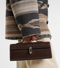 Savette Symmetry Pochette Slim leather tote bag