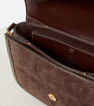 Valentino Garavani 9to5 Medium suede shoulder bag