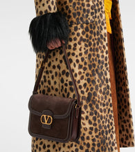 Valentino Garavani 9to5 Medium suede shoulder bag