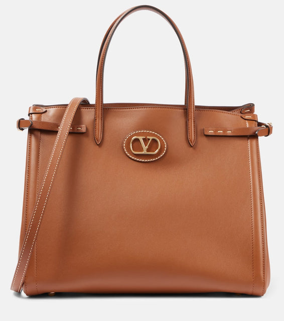 Valentino Garavani Antibes Medium leather tote bag. Shop Valentino Garavani Tote Bags for women now.