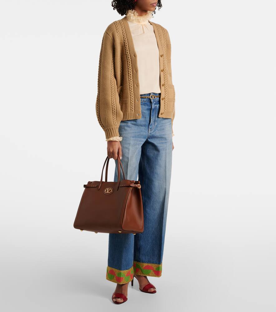 Valentino Garavani Antibes Medium leather tote bag