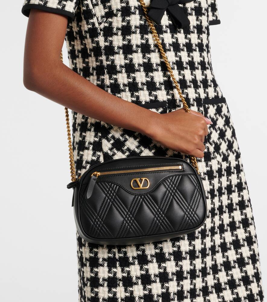 Valentino Garavani Quiltie 67 Small leather shoulder bag