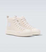 Amiri MA Court leather-trimmed sneakers